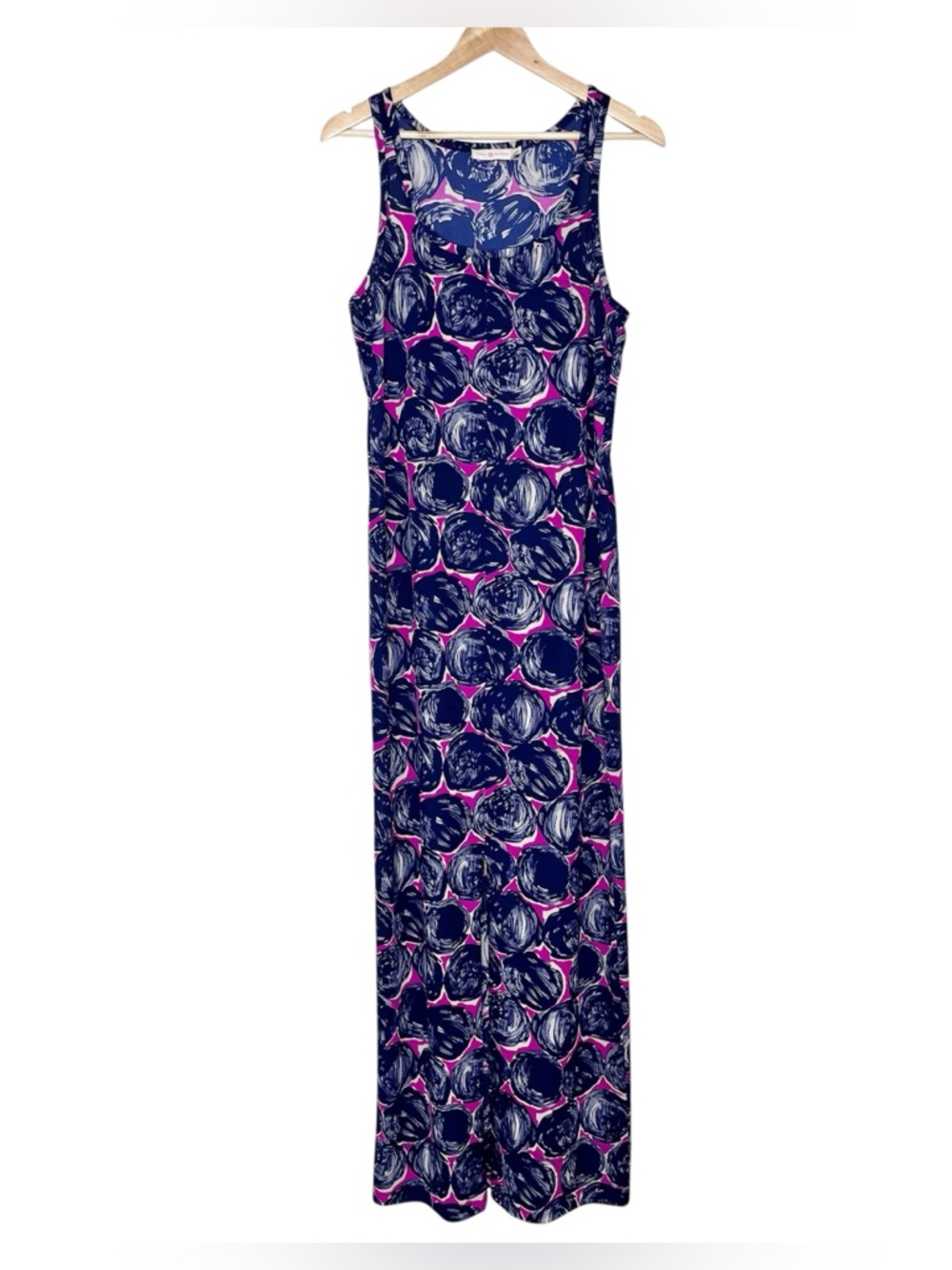 TORY BURCH Printed Maxi Dress Size XL